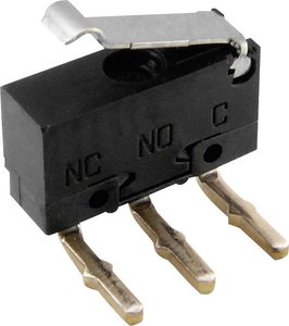 Mikroprzełącznik AV4544J 30 V/DC 0.5 A 1 x wł/(wł) Panasonic IP40 chwilowy 1 szt.