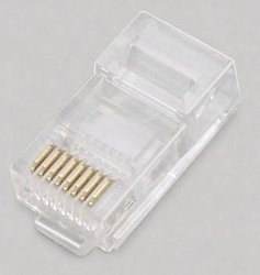 Złącze męskie RJ BKL Electronic 143042, RJ45, piny:8P8C, 1 szt.