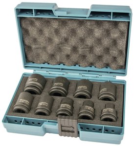 Zestaw kluczy nasadowych 9 szt. D-41517 Nasadka zestaw Makita  D-41517