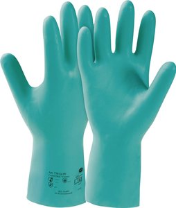 Rękawice odporne na chemikalia KCL Camatril® 730-8, Rozmiar rękawic: 8, M, niebieski