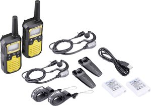 Krótkofalówka LPD/PMR Midland XT50 Pro Koffer Gelb