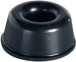 Nóżki samoprzylepne, PB Fastener BS-17-BK-R BS-17-BK-R   (Ø x W) 22.3 mm x 10.2 mm czarny 6 szt.