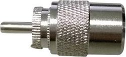 Złącze UHF TRU COMPONENTS  741035 złącze męskie proste 75 Ω 1 szt.
