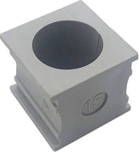 Przepust kablowy TRU COMPONENTS KT 15 TC-10329260, (D x S) 21 mm x 21 mm, elastomer, 1 szt.
