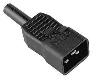 Złącze męskie IEC Bachmann 915.175, styki: 2, 250 V, 16 A, 1 szt.