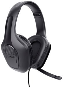 Zestaw słuchawkowy Over Ear Trust GXT415 ZIROX 24990 Stereo czarny