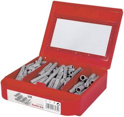 Kołek rozporowy Fischer, UX /SX-S, zestaw, 300 szt.