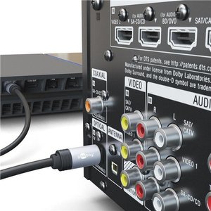 Kabel optyczny audio Toslink Goobay 3 m, adapter 3.5 mm