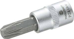 Nasadka trzpieniowa  TOOLCRAFT  816060 krzyżakowy Pozidriv 1 szt.