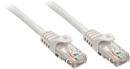 Kabel LAN LINDY 48163, 1 szt., RJ45, CAT 6, U/UTP, 2.00 m, szary