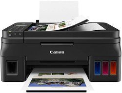 Canon PIXMA G4511 Kolorowa wielofunkcyjna drukarka atramentowa  A4 drukowanie, skanowanie, kopiowanie, fax WLAN, system zbiorników z tuszem