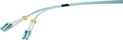 Kabel światłowodowy Duplex renkforce wtyczka LC / wtyczka LC 50/1 25μ wielomodowych OM3 1 m Kabel światłowodowy Renkforce RF-4491748, złącze męskie LC, złącze męskie LC, 1.00 m