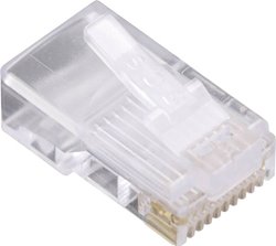 złącze męskie proste RJ48 BEL Stewart Connectors 1400-1000-06 Ilość styków: 10P10C 1 szt.