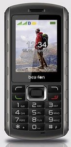 Bea-fon AL560 czarno-srebrny zewnętrzny telefon komórkowy  Telefon komórkowy outdoorowy beafon AL560 czarny, srebrny