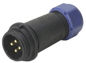 Złącza wtykowe IP68 seria SP2111 / P 3 I. Weipu SP2111 / P 3 I, 1 szt.