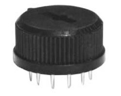 Przełącznik obrotowy KYOCERA/AVX 9341701210, 150 V DC/AC, 130 mA, Pozycje przełączenia 2, 15 °, 1 szt.