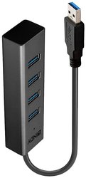 Hub USB 3.1 Gen 1 LINDY 43324 4 Porty  czarny