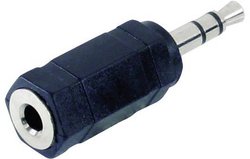 Adapter jack  złącze męskie jack 3,5 mm - złącze żeńskie jack 3,5 mm Mono TRU COMPONENTS 1559807  1 szt.