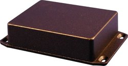 Obudowa uniwersalna Hammond Electronics, aluminium, czarny (ral 9005), (D x S x W) 254 x 70 x 34.5 mm, 1 szt.