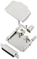 Zestaw listew żeńskich D-Sub TRU COMPONENTS TCDPPK25MDMSK 7709116, rzędy: 2, styki: 25, 180 °, 1 szt.