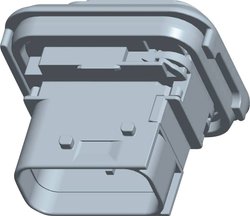 Obudowa złącza pin żeńskiego na PCB TE Connectivity HDSCS, MCP 1-1564518-1, automotive, piny: 10, 1 szt.