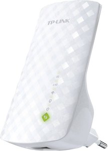 Wzmacniacz sygnału, repeater Wi-Fi TP-LINK RE200, Szybkość transmisji WLAN: 750 MBit/s, LAN (10/100 MBit/s), 2.4 GHz, 5 GHz