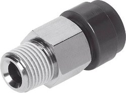 Złącze śrubowe wtykane FESTO QS-V0-3/8-10    Średnica rury: 10 mm   1 szt.