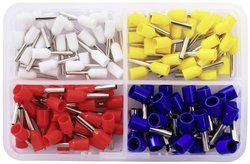 Zestaw końcówek rurkowych Quadrios 2010C389 2010C389, Izolowane częściowo, 120 szt.