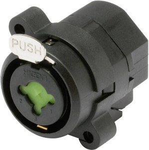 Adapter XLR HI-XJEF6S złącze żeńskie XLR - złącze męskie jack 6,3 mm Stereo Hicon HI-XJEF6S  1 szt.