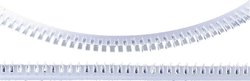 Ochraniacz na krawiędzie HellermannTyton G51P-B-PE-NA, 1,3 - 2,4 mm