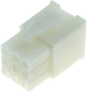 Obudowa wtyku TE Connectivity Universal Mate-N-Lok 172169-1, 9.5 A, RM 4.14 mm, 3x3-pin