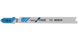Brzeszczot do wyrzynarki T 118 A, Basic for Metal, zestaw 5 szt. Bosch Accessories  2608631013 5 szt.