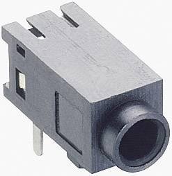 Gniazdo do płytki montażowej PCB Lumberg 2,5 mm, 1501 05 sereo