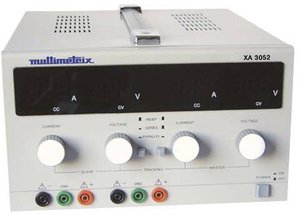 Zasilacz laboratoryjny regulowany Multimetrix XA 3052 0 - 30 V 0 mA - 5 A