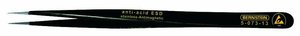 Pęseta SMD, długa, wąska, prosta, bardzo szpiczasta, z powłoką ESD Pęseta do SMD Bernstein Tools  5-073-13 140 mm