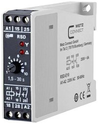 Przekaźnik gwiazda trójkąt Metz Connect RSD-E10 11016005270417, 250 V/AC, 6 A, 1 szt.