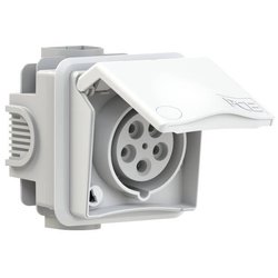 Gniazdo PCE 885-6v, 400 V, 16 A, IP44
