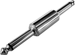 Adapter jack NYS237 złącze męskie jack 6,3 mm (mono) - złącze męskie jack 6,3 mm (mono)  Rean AV NYS237  1 szt.