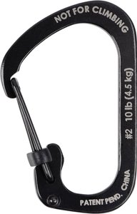 Karabinek SideLock w rozmiarze 2 NITE Ize CSL2-01-R6
