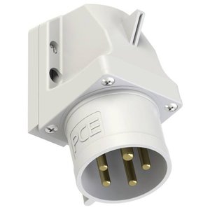 Złącze męskie ścienne CEE PC Electric 525-1 32 A