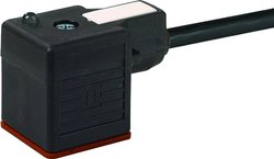 Podwójne złącze męskie zaworowe z kablem połączeniowym Murr Elektronik 7072-18031-7540300, A standard, styki: 4, 300 V/AC, IP65, IP66K, IP67, IP68, 1 szt.