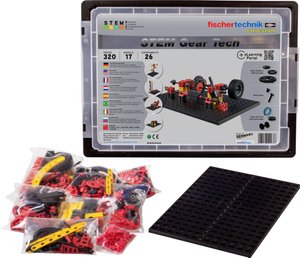 fischertechnik education STEM Gear Tech MINT Kits Zestaw do złożenia STEM Gear Tech 2-4 uczniów