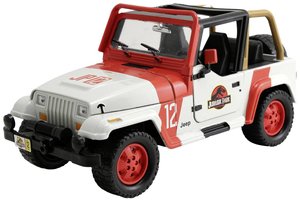 Model samochodu JADA TOYS Jurassic Park 1992 Jeep Wrangler