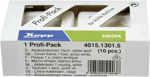 Ramka Kopp Europa 401513015, biały, matowy