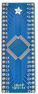 Płytka SMT-Breakout do 44-QFN lub 44-TQFP - 3 sztuki! Płyta Adafruit 1162 Płytka prototypowa 3 szt.
