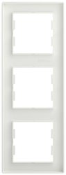 Schneider Electric, rama 3-krotna pionowa, biała, Asfora, EPH5810321D Schneider Electric   Ramka  Asfora biały (RAL 9003) EPH5810321D