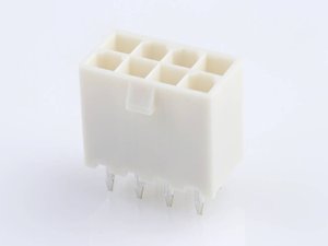 Listwa kołkowa, żeńska, do wbudowania, standardowa Molex MOL Power & Signal Sol. 39288080, piny: 8, 9 A, 1 szt.