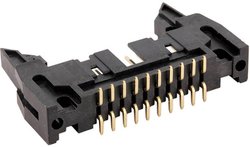 econ connect EH2S10GB2 Listwa połączeniowa z małym ryglem Siatka: 2.54 mm Ilośc pinów: 10 Ilość rzędów: 2 1 szt. Tray