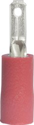 Wtyk płaski 391308S, częściowa izolacja PCW, 4.8x0.5 mm, 0.5-1.0 mm2, czerwony