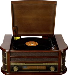 Centrum muzyki retro Denver MCR-50 Gramofon Denver MCR-50 drewno